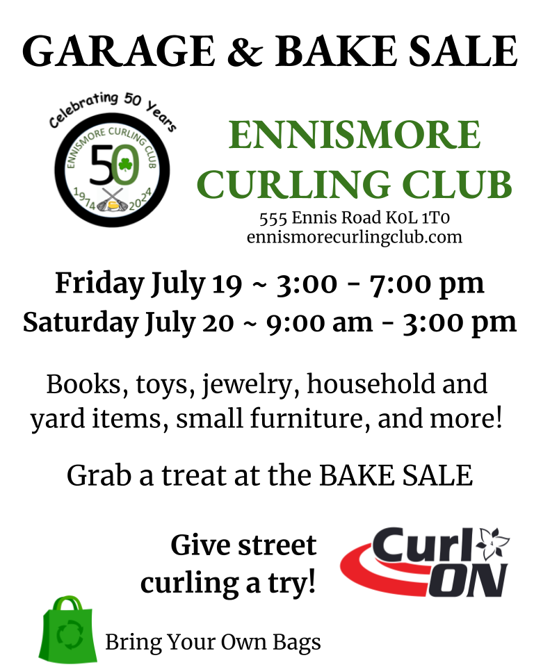 2024 ECC Garage Sale Flyer
